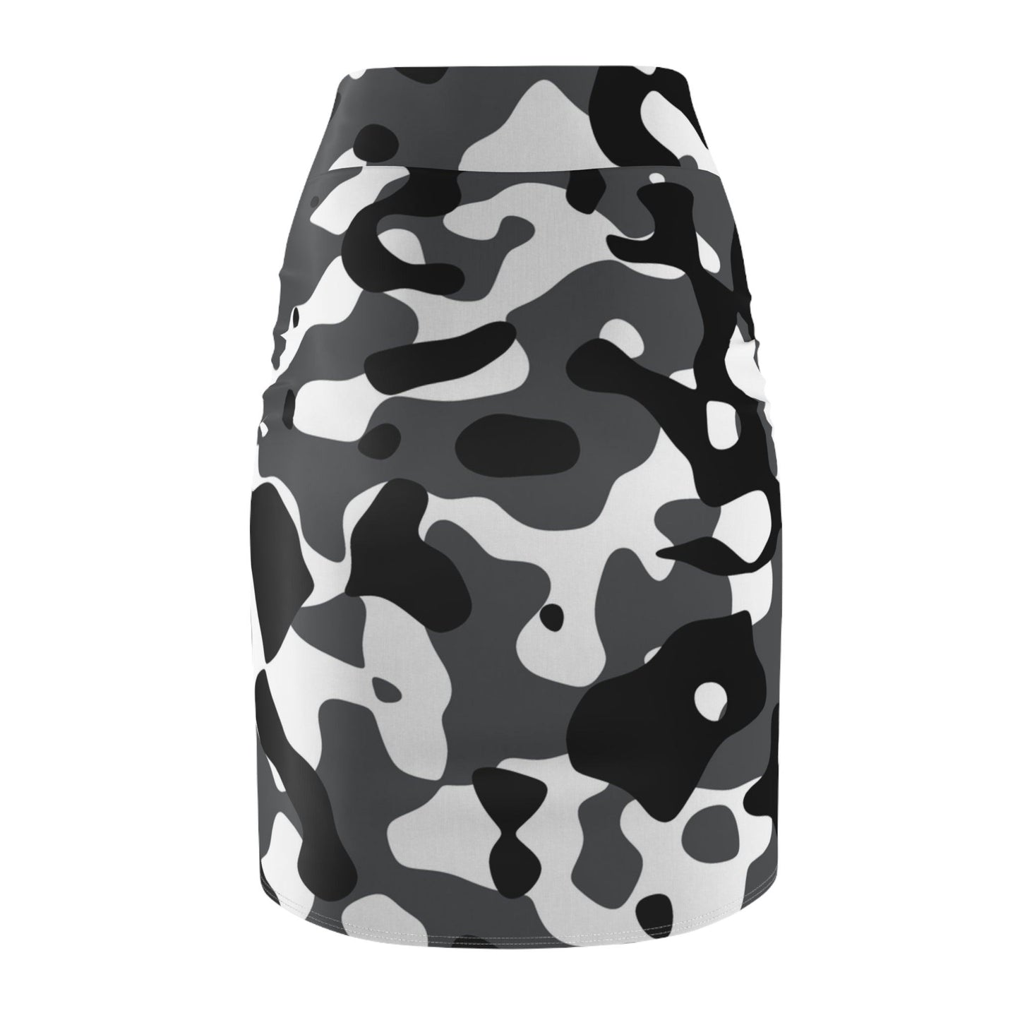Schwarz Grau Weiß Camouflage Bleistiftrock All Over Prints 74.99 All Over Print, AOP, AOP Clothing, Assembled in the USA, Assembled in USA, Bleistiftrock, Camouflage, Grau, Made in the USA, Made in USA, Schwarz, Skirts & Dresses, Sublimation, Weiß, Women's Clothing JLR Design