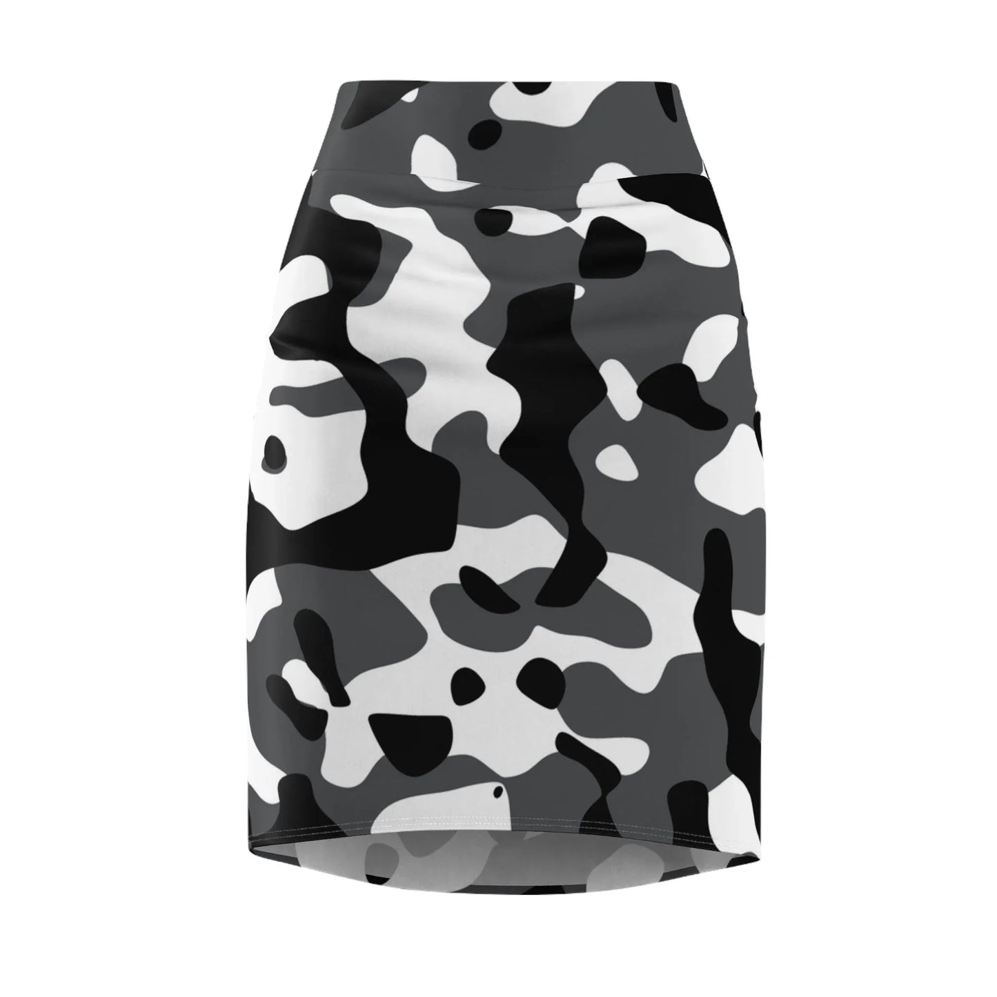 schwarz-grau-weiss-camouflage-bleistiftrock-all-over-prints-jlr-design-54437 - JLR Design