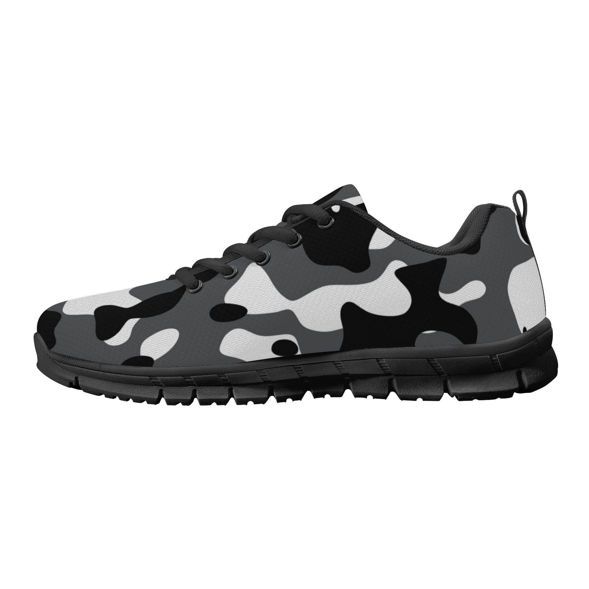 Schwarz Grau Weiß Camouflage Damen Laufschuhe Laufschuhe 77.99 Camouflage, Damen, Grau, Laufschuhe, Schwarz, Weiß JLR Design