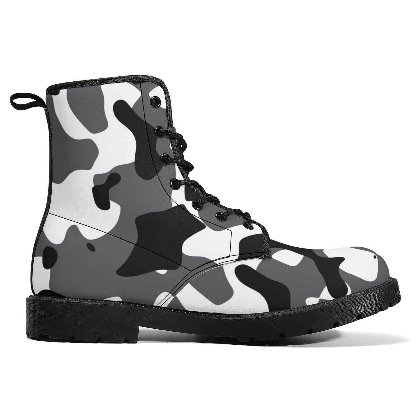 Schwarz Grau Weiß Camouflage Damen Stiefel Stiefel 82.99 Camouflage, Damen, Grau, Schwarz, Stiefel, Weiß JLR Design