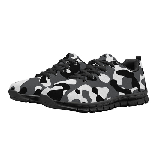 Schwarz Grau Weiß Camouflage Herren Laufschuhe Laufschuhe 77.99 Camouflage, Grau, Herren, Laufschuhe, Schwarz, Weiß JLR Design