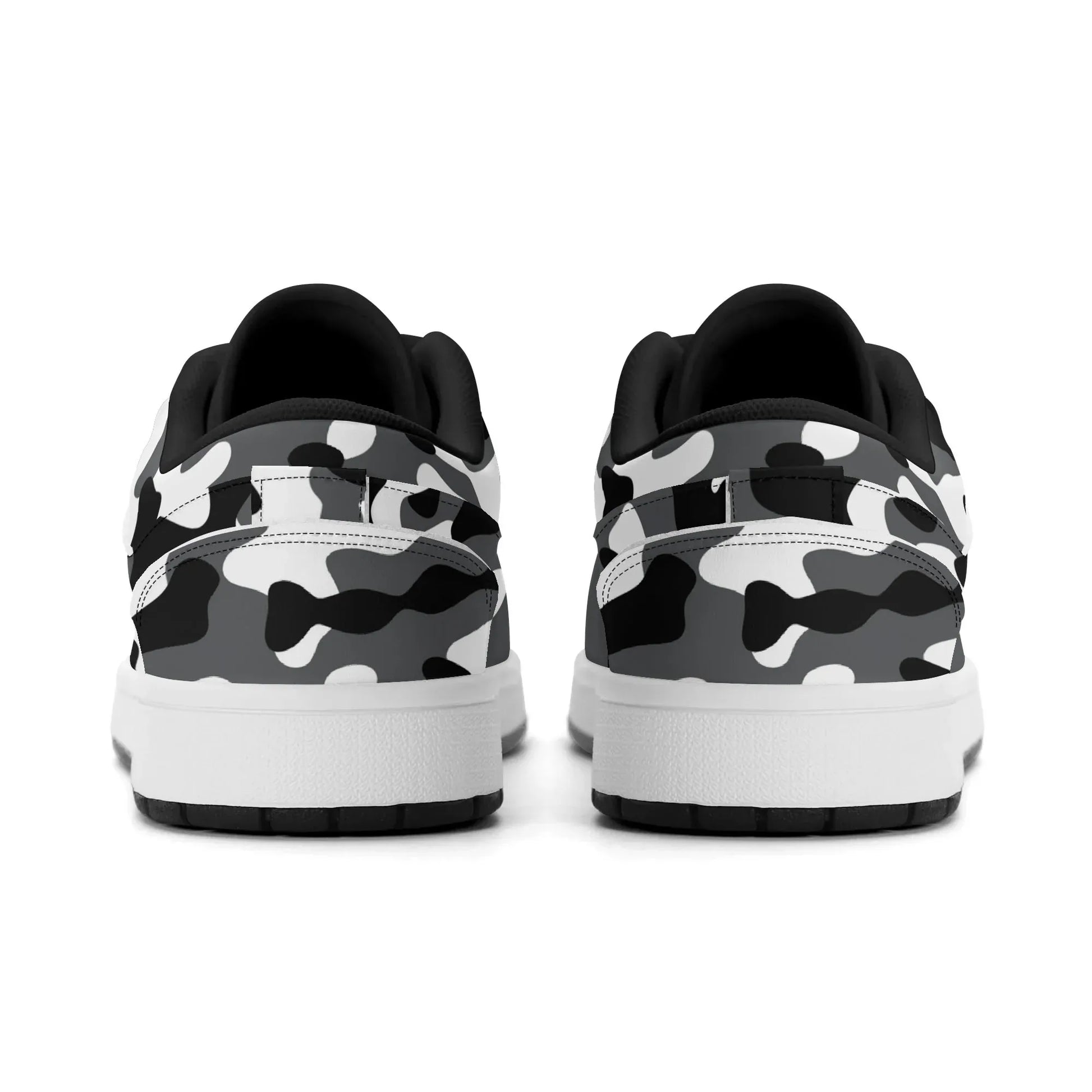 schwarz-grau-weiss-camouflage-low-top-leder-sneaker-fur-herren-sneaker-jlr-design-77590 - JLR Design