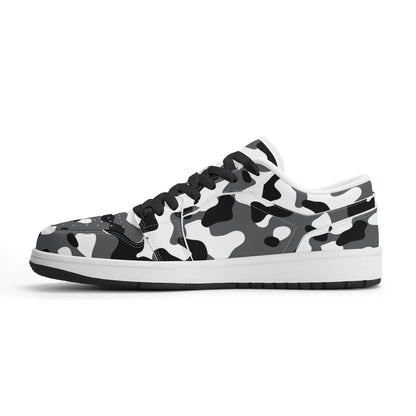 schwarz-grau-weiss-camouflage-low-top-leder-sneaker-fur-herren-sneaker-jlr-design-30089 - JLR Design