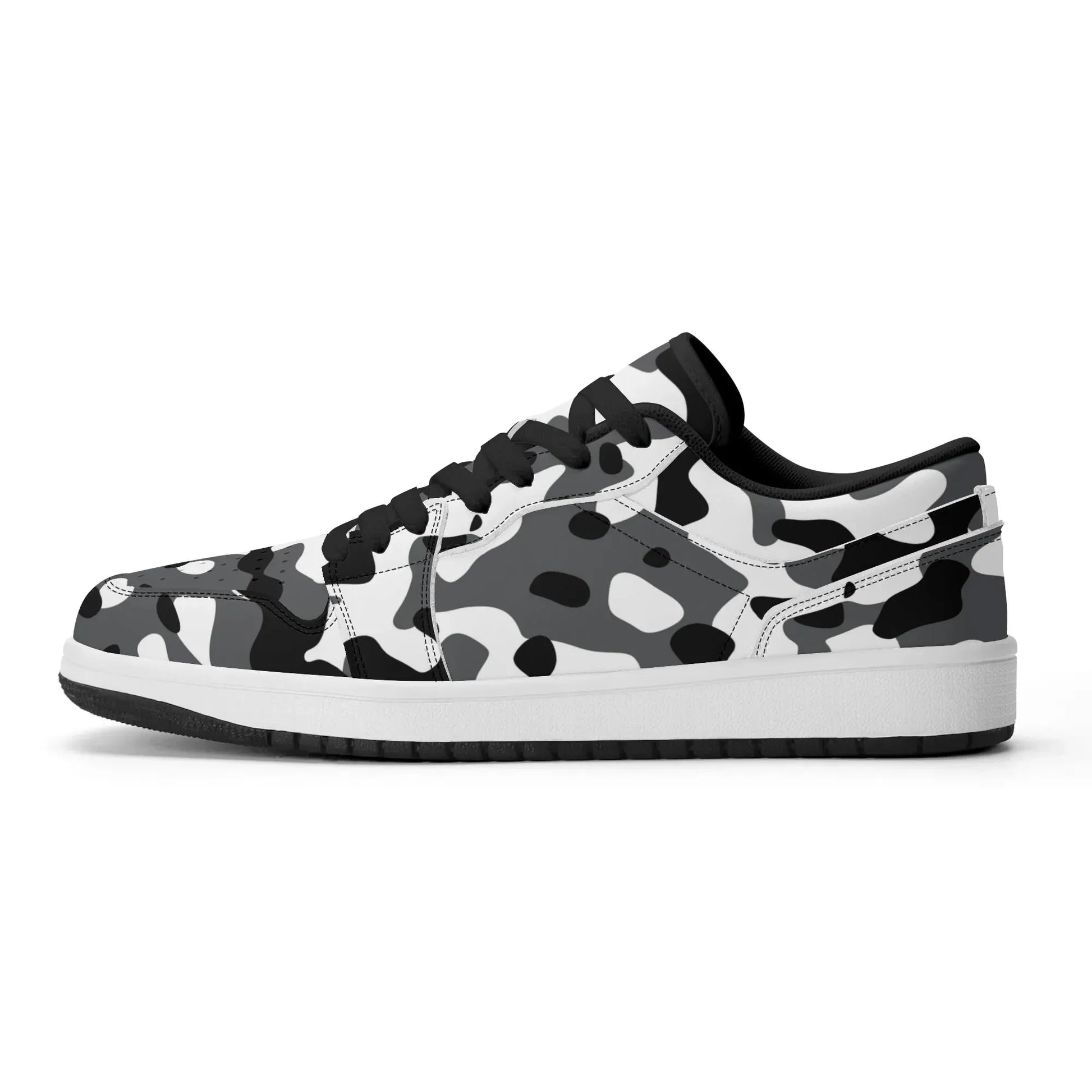 schwarz-grau-weiss-camouflage-low-top-leder-sneaker-fur-herren-sneaker-jlr-design-52381 - JLR Design