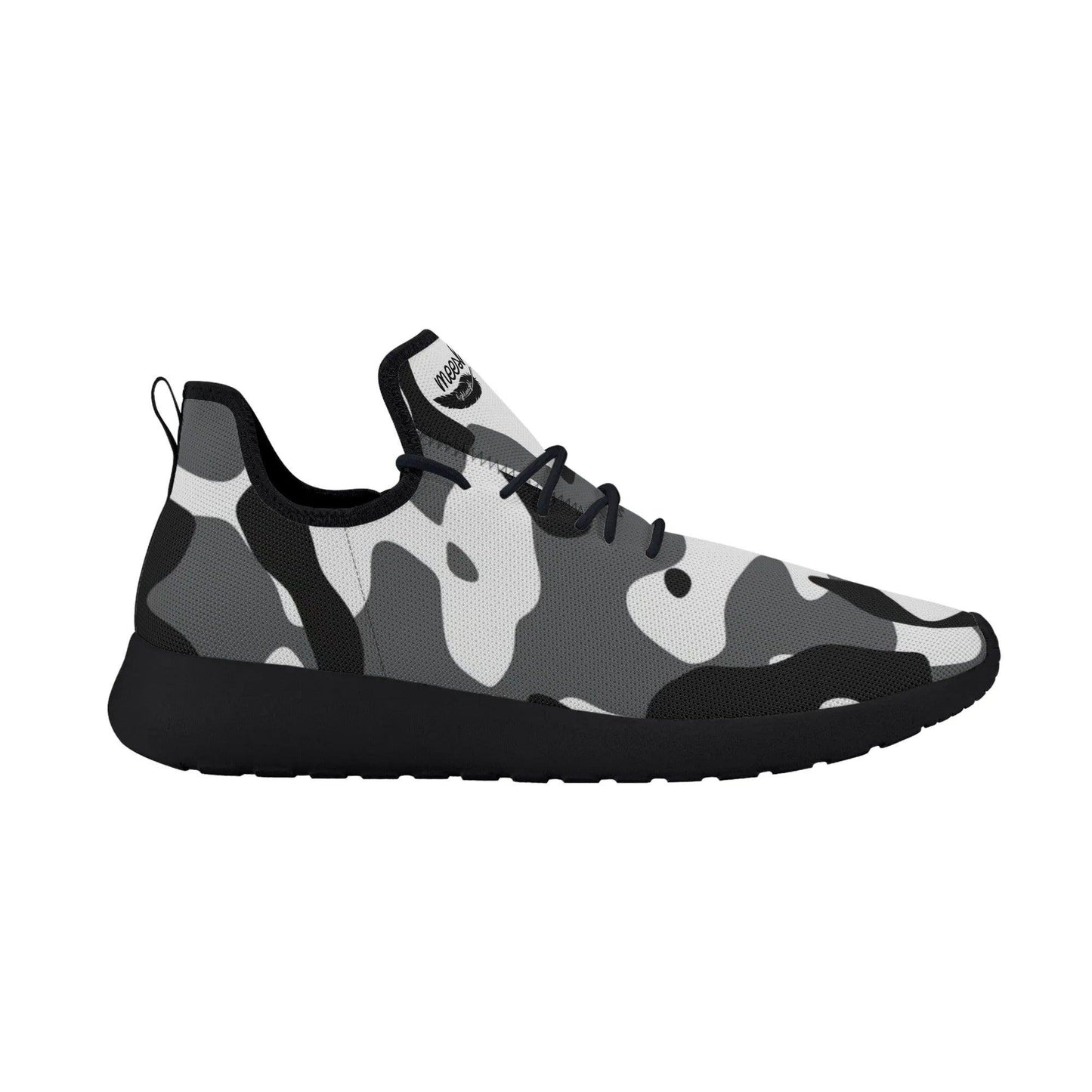 Schwarz Grau Weiß Camouflage Meeshy Lightweight Sneaker für Damen Sneaker 86.99 Camouflage, Damen, Lightweight, Meeshy, schwarz, Sneaker, Weiß JLR Design