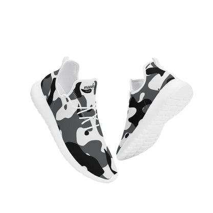 Schwarz Grau Weiß Camouflage Meeshy Lightweight Sneaker für Damen Sneaker 86.99 Camouflage, Damen, Lightweight, Meeshy, schwarz, Sneaker, Weiß JLR Design