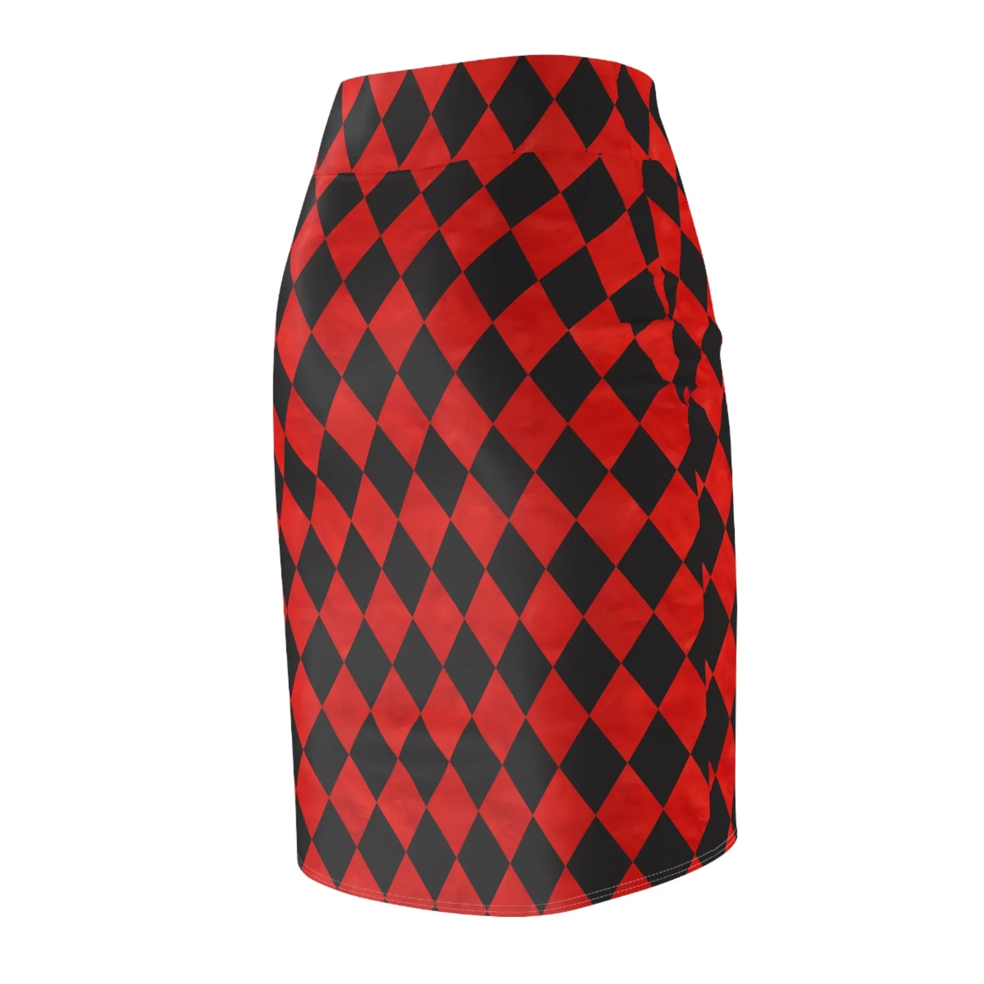 schwarz-rot-karierter-bleistiftrock-bleistiftrock-jlr-design-7 - JLR Design