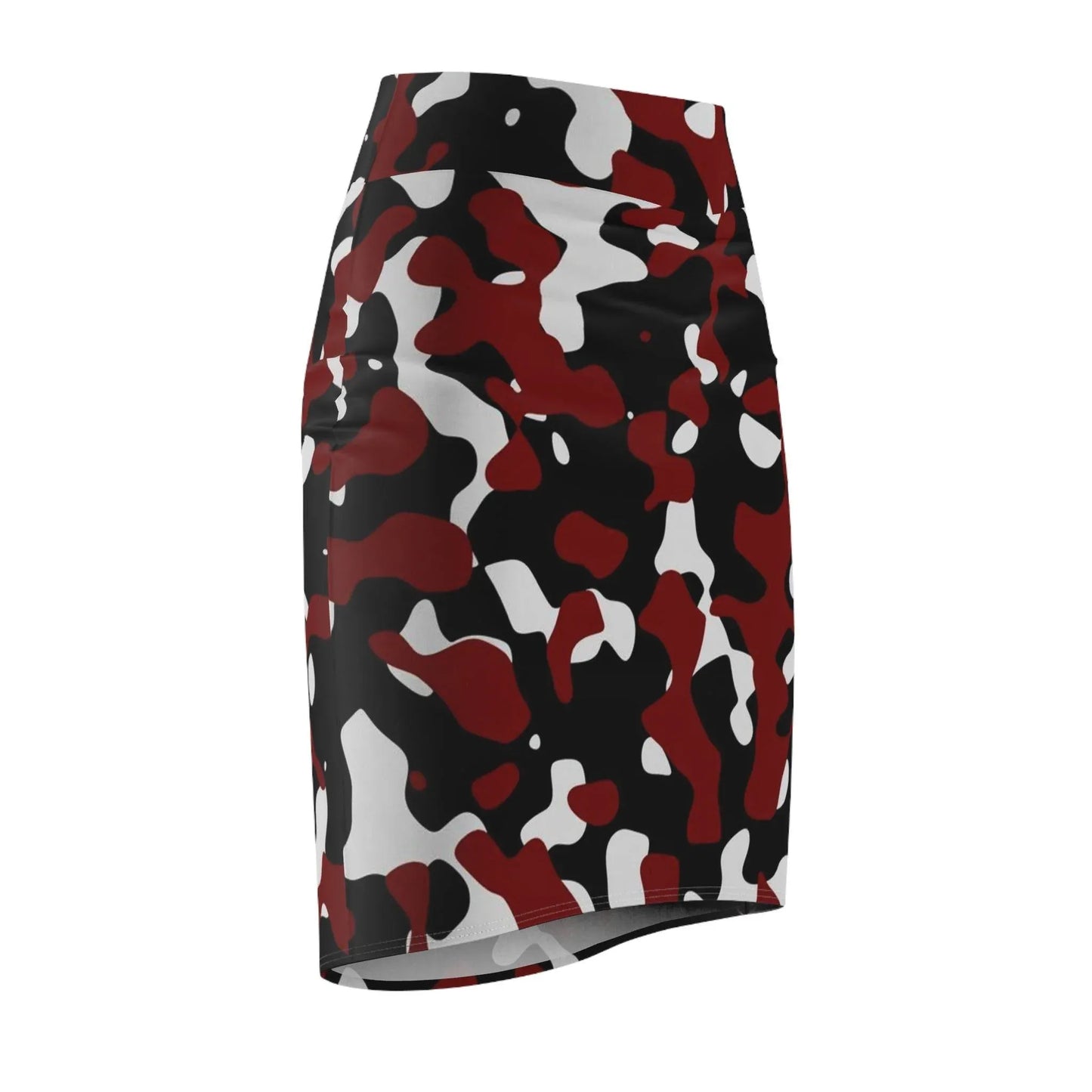 schwarz-rot-weiss-camouflage-bleistiftrock-bleistiftrock-jlr-design-16414 - JLR Design
