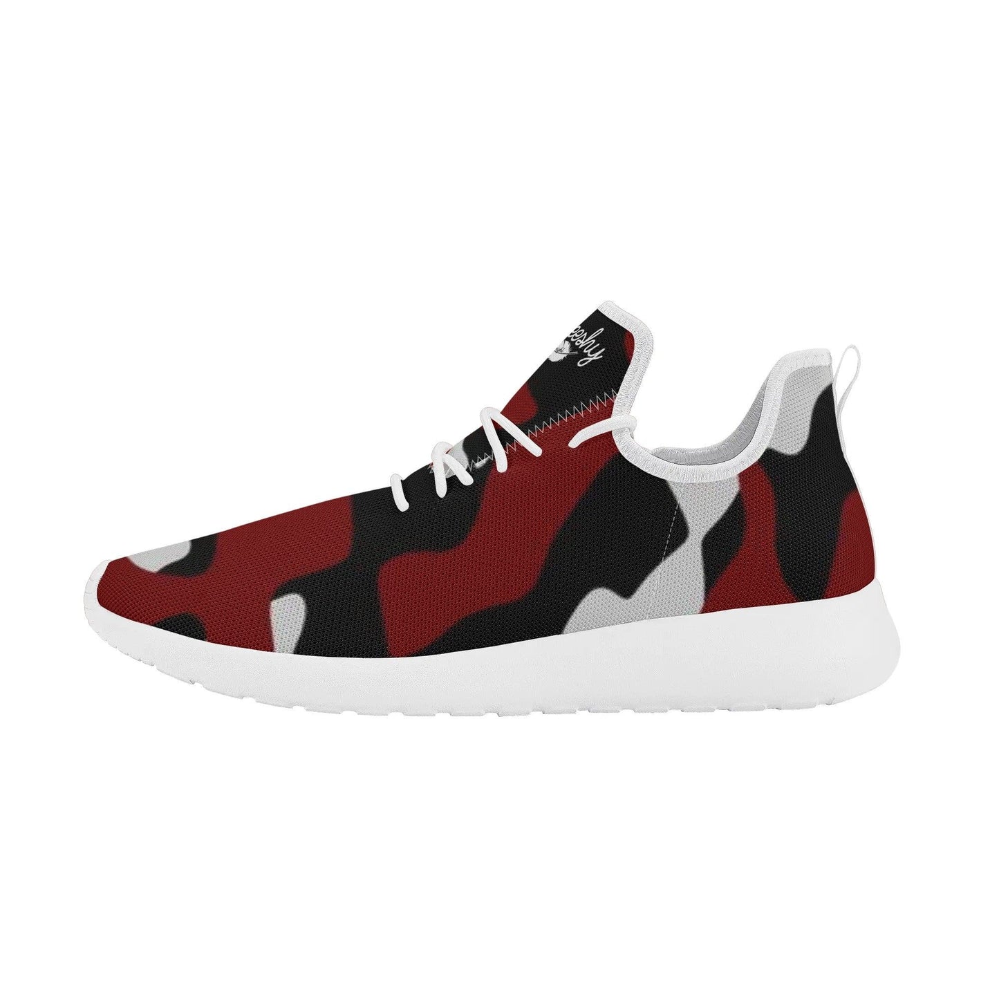 Schwarz Rot Weiß Camouflage Meeshy Lightweight Sneaker für Damen Sneaker 86.99 Camouflage, Damen, Lightweight, Meeshy, rot, schwarz, Sneaker, Weiß JLR Design