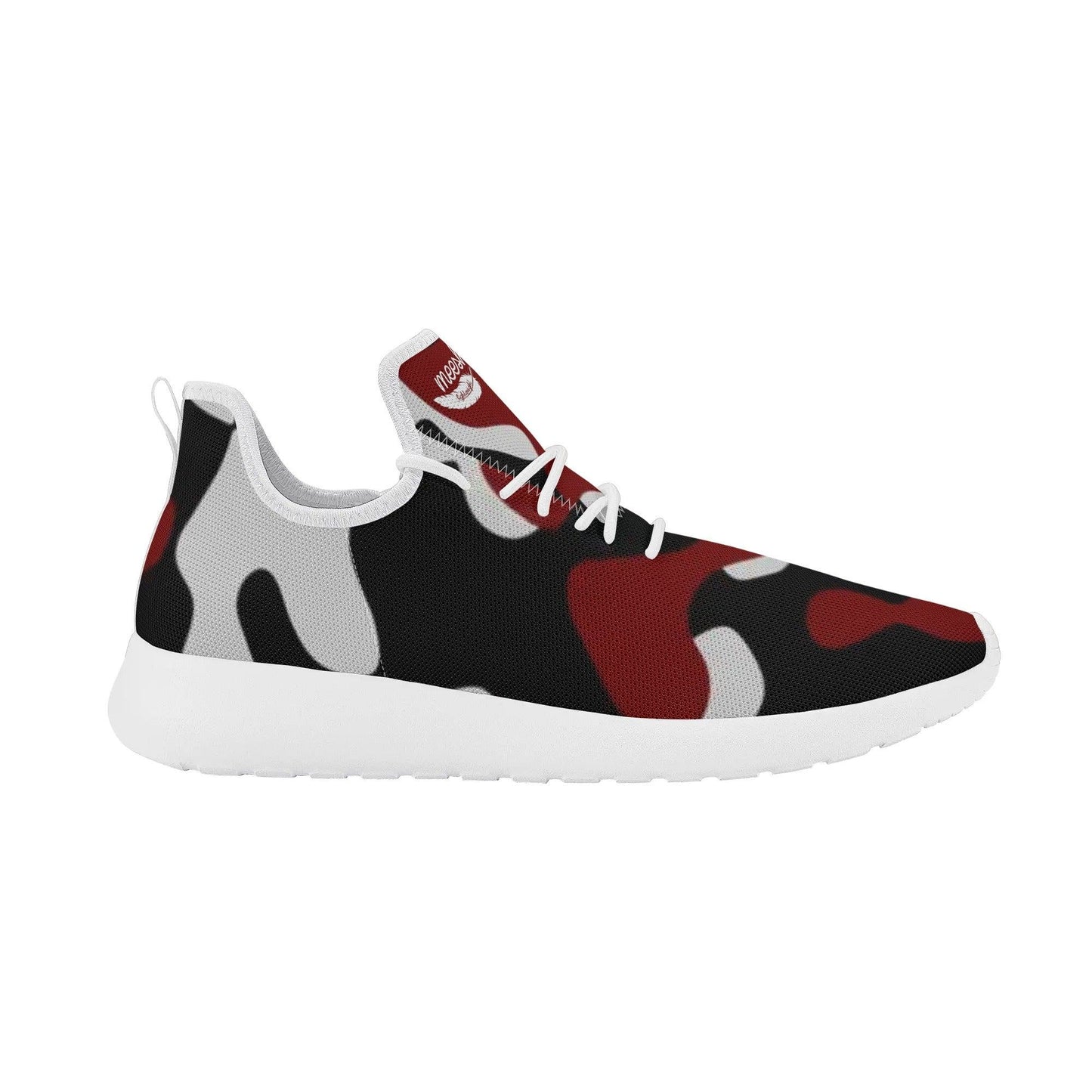 Schwarz Rot Weiß Camouflage Meeshy Lightweight Sneaker für Damen Sneaker 86.99 Camouflage, Damen, Lightweight, Meeshy, rot, schwarz, Sneaker, Weiß JLR Design