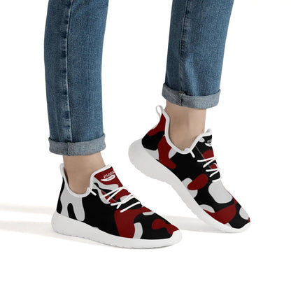 Schwarz Rot Weiß Camouflage Meeshy Lightweight Sneaker für Damen Sneaker 86.99 Camouflage, Damen, Lightweight, Meeshy, rot, schwarz, Sneaker, Weiß JLR Design