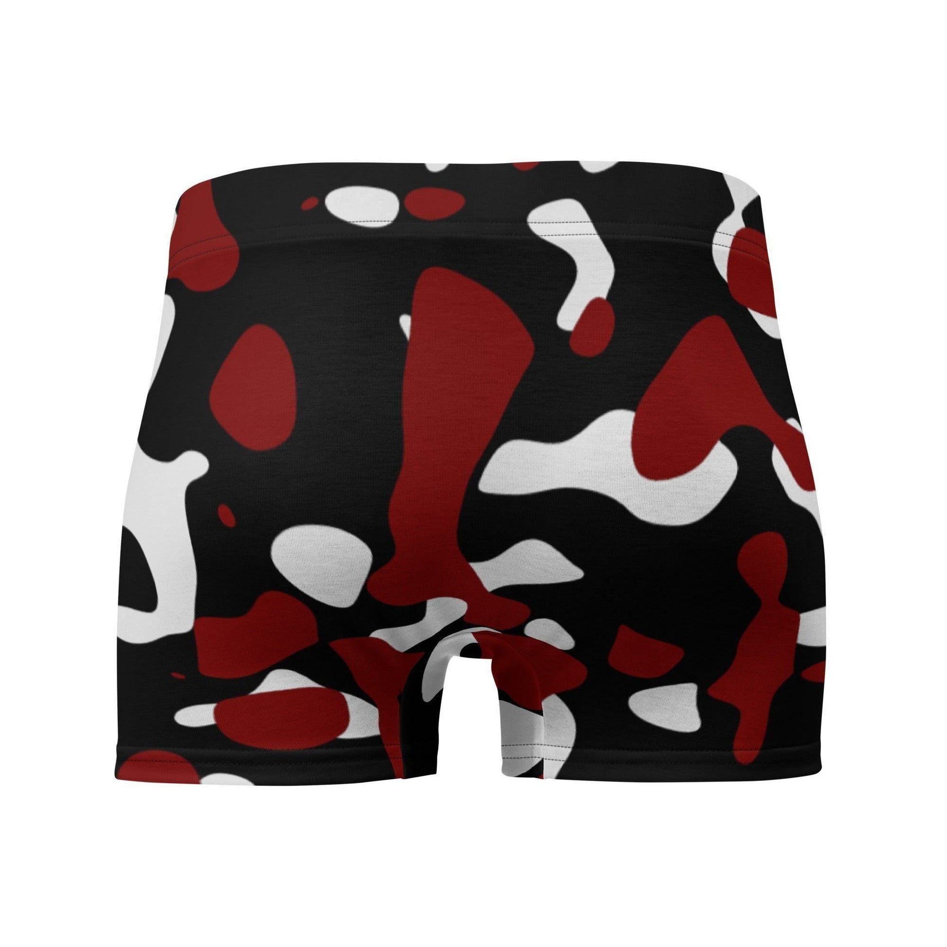 Schwarz Rot Weiss Camouflage Royal Underwear Boxershorts Boxershorts JLR Design