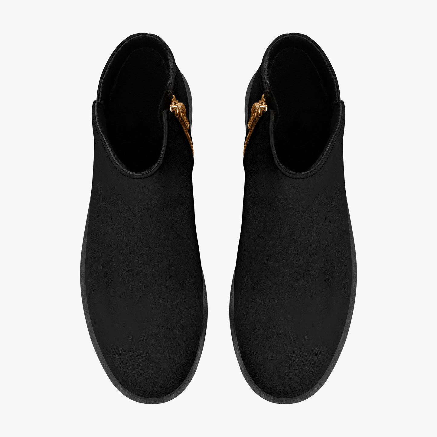 Schwarze elegante Reißverschluss-Stiefeletten Stiefeletten JLR Design