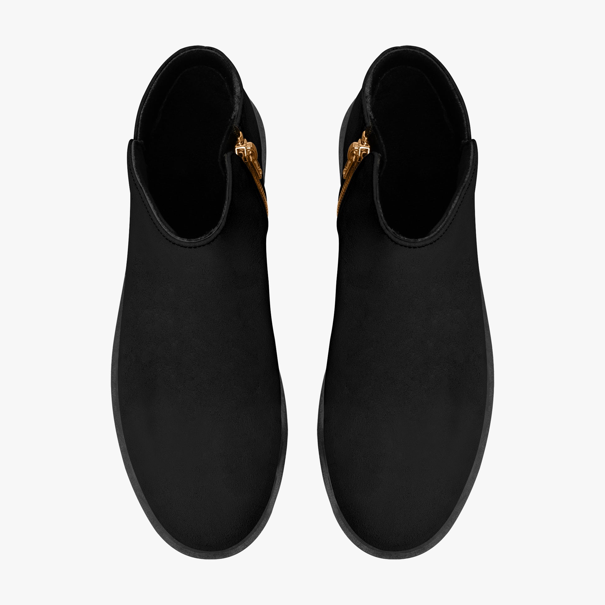 Schwarze elegante Reißverschluss-Stiefeletten Stiefeletten JLR Design