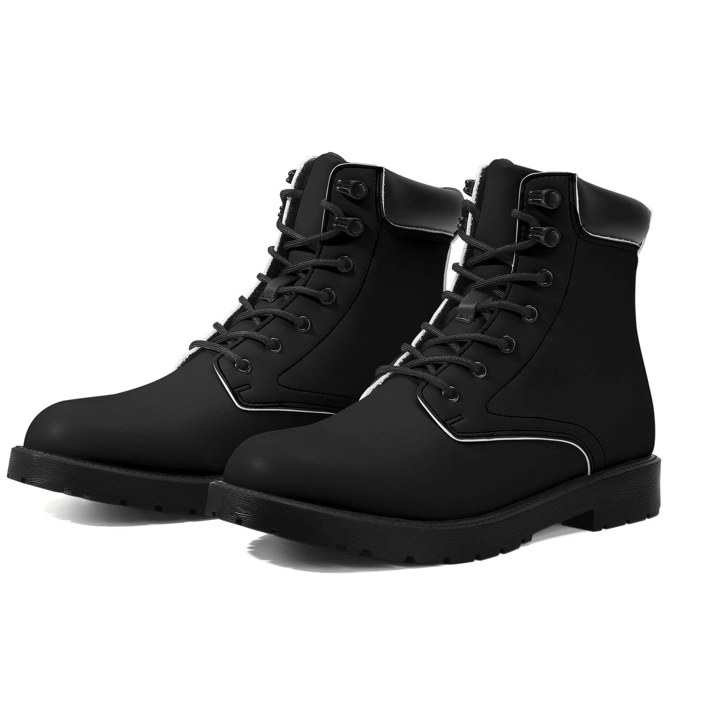 Schwarze Ganzjahres Stiefel für Damen Lederstiefel 74.99 Damen, Ganzjahres, Lederstiefel, Schwarz JLR Design