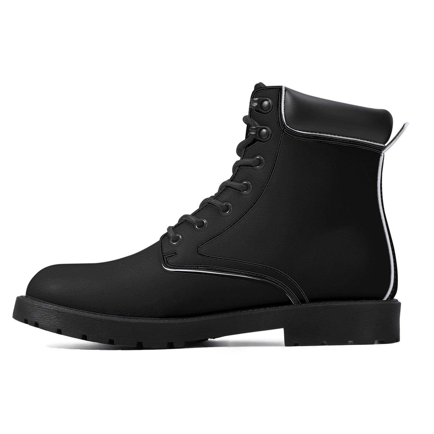 Schwarze Ganzjahres Stiefel für Damen Lederstiefel 74.99 Damen, Ganzjahres, Lederstiefel, Schwarz JLR Design