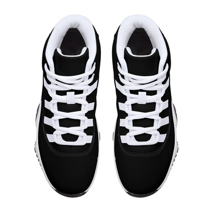 Schwarze High Top Herren Sneaker -- Schwarze High Top Herren Sneaker - undefined Sneaker | JLR Design