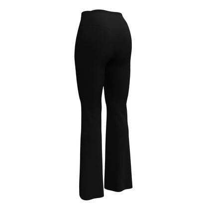 Schwarze High Waist Flare Leggings Flare Leggings 59.99 Flare, High, Leggings, schwarz, Waist JLR Design