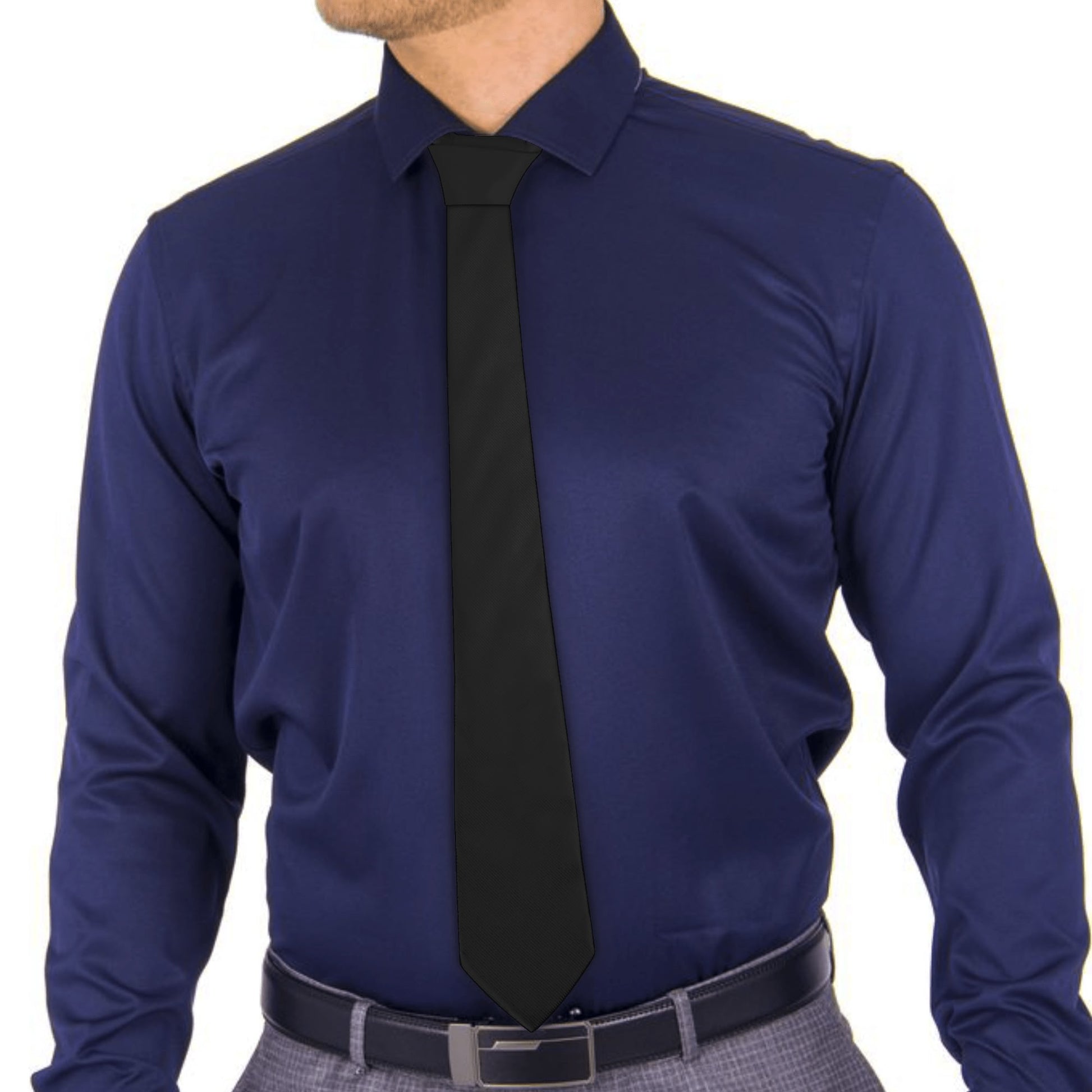 Schwarze Krawatte Krawatte JLR Design