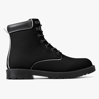 Schwarze Leder Boots | Stylische und Warme Winterstiefel Boots JLR Design