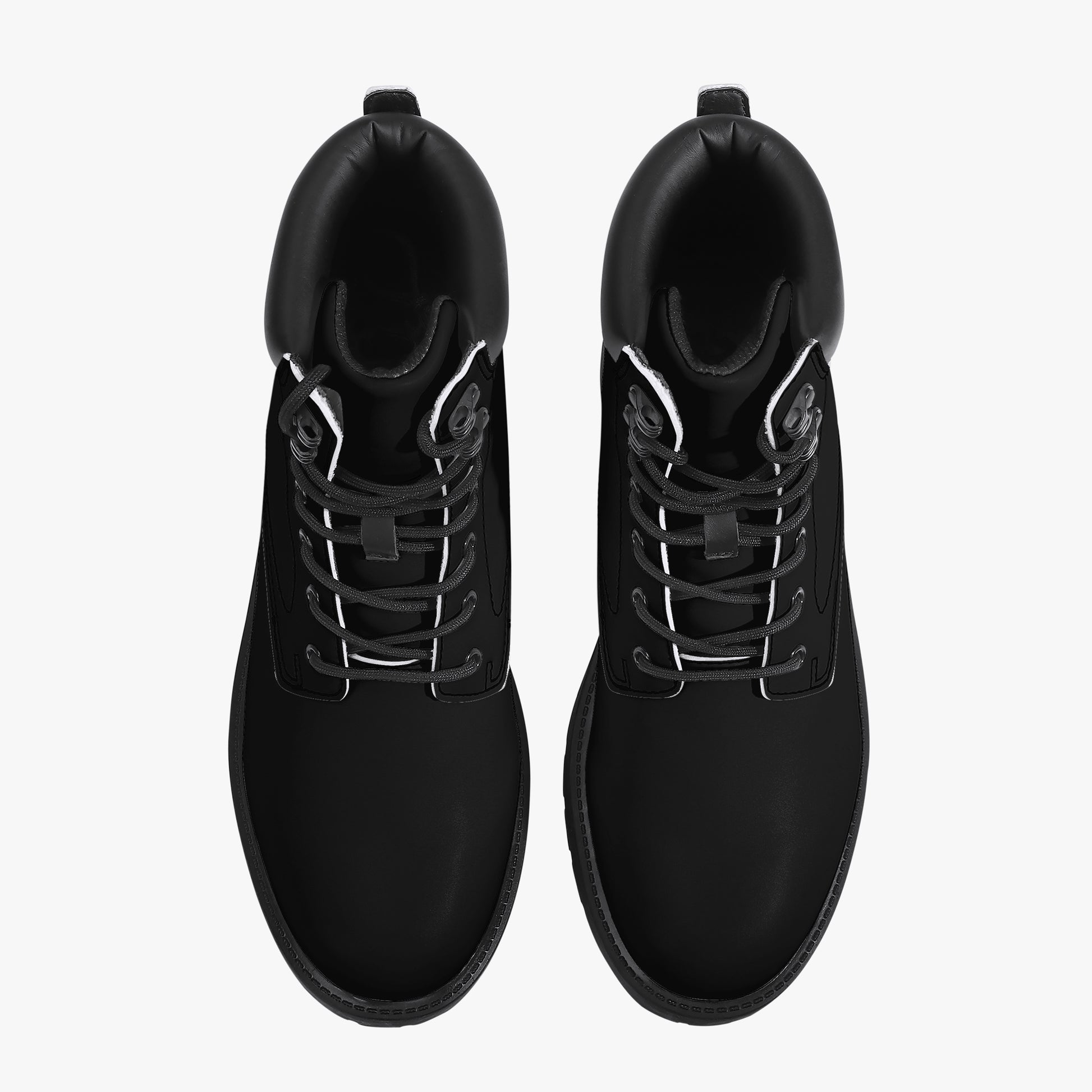 Schwarze Leder Boots | Stylische und Warme Winterstiefel Boots JLR Design