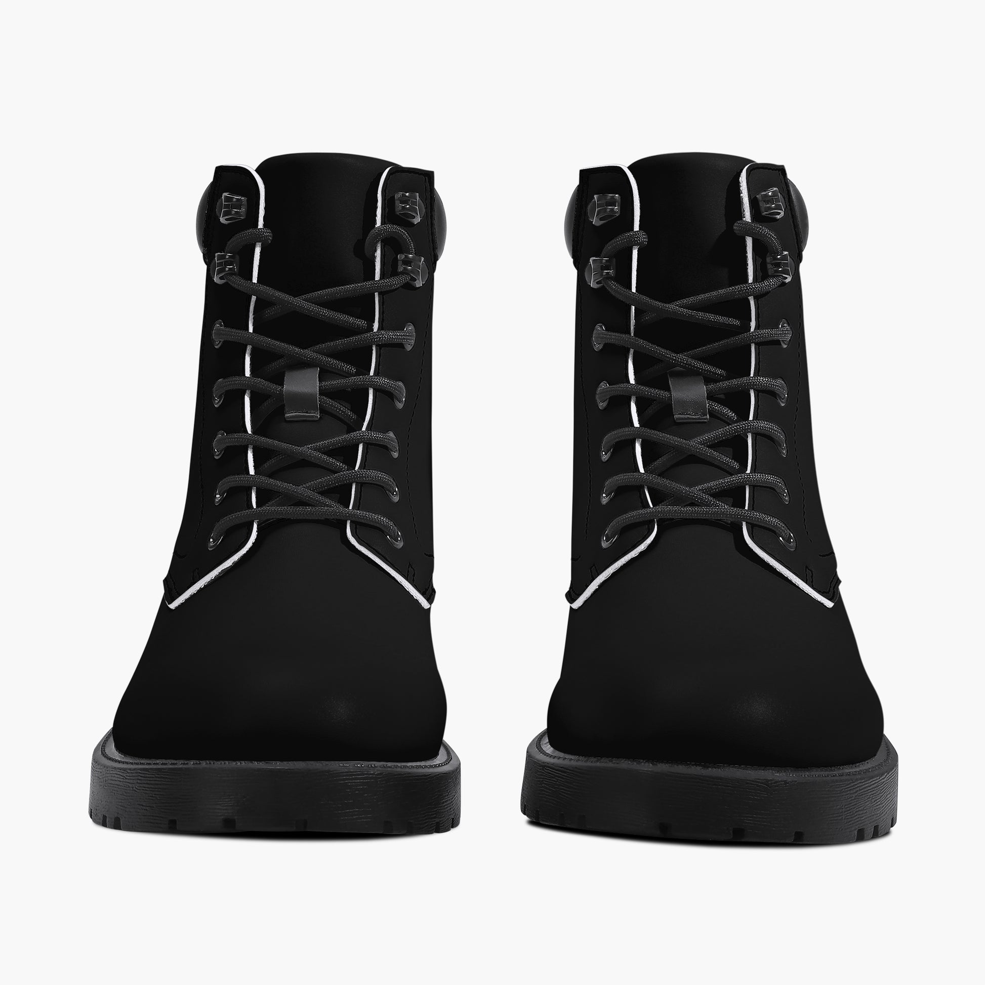 Schwarze Leder Boots | Stylische und Warme Winterstiefel Boots JLR Design