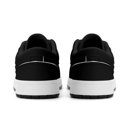 schwarze-low-top-leder-sneaker-fur-herren-sneaker-jlr-design-52593 - JLR Design
