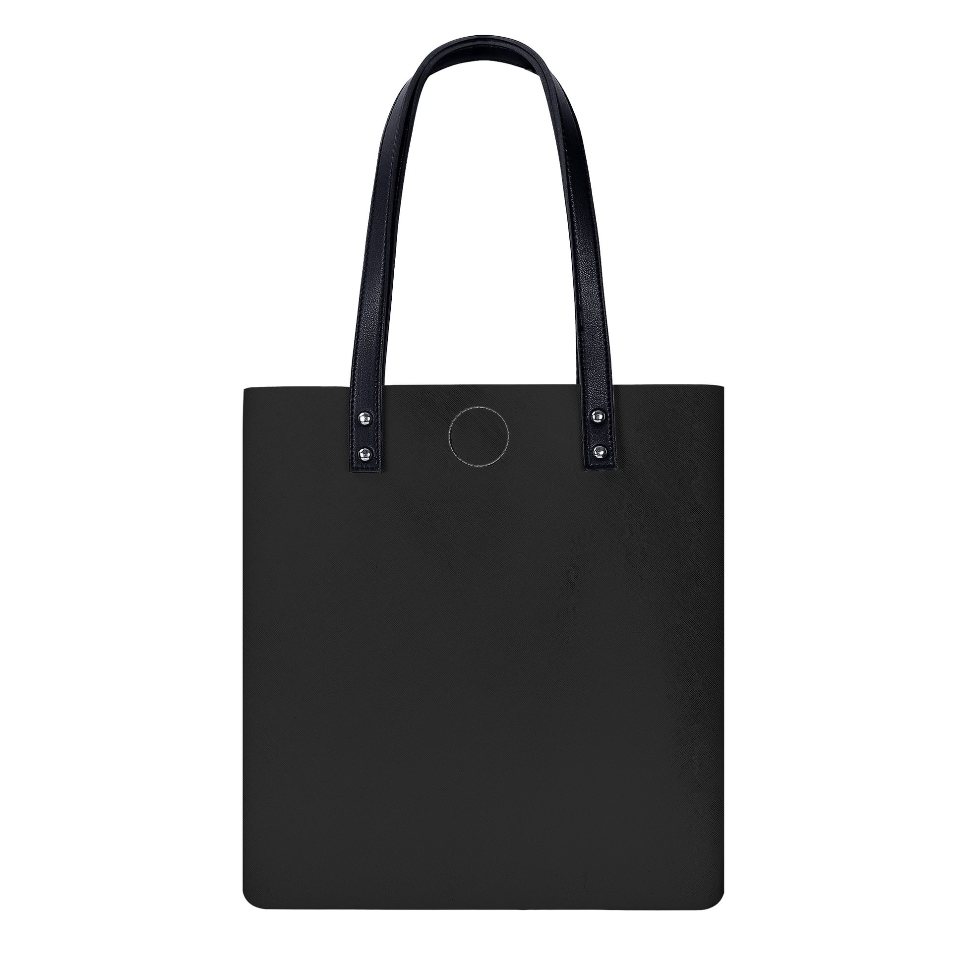 Schwarze PU Leder Handtasche Handtasche JLR Design