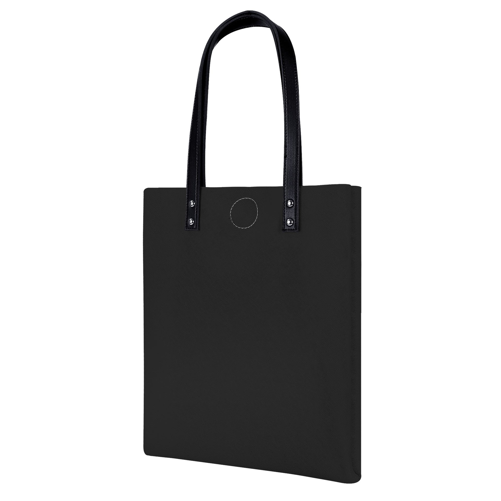 Schwarze PU Leder Handtasche Handtasche JLR Design