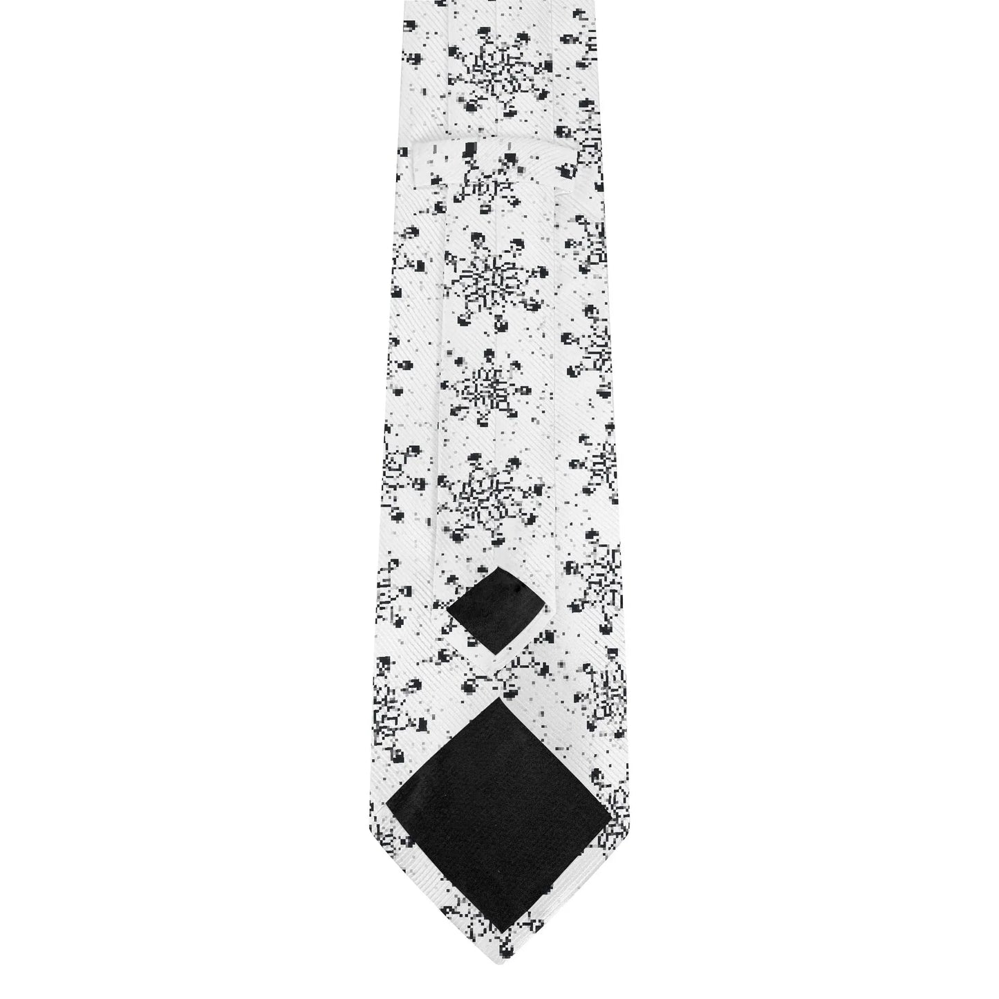 schwarze-schneeflocken-krawatte-krawatte-jlr-design-41029 - JLR Design