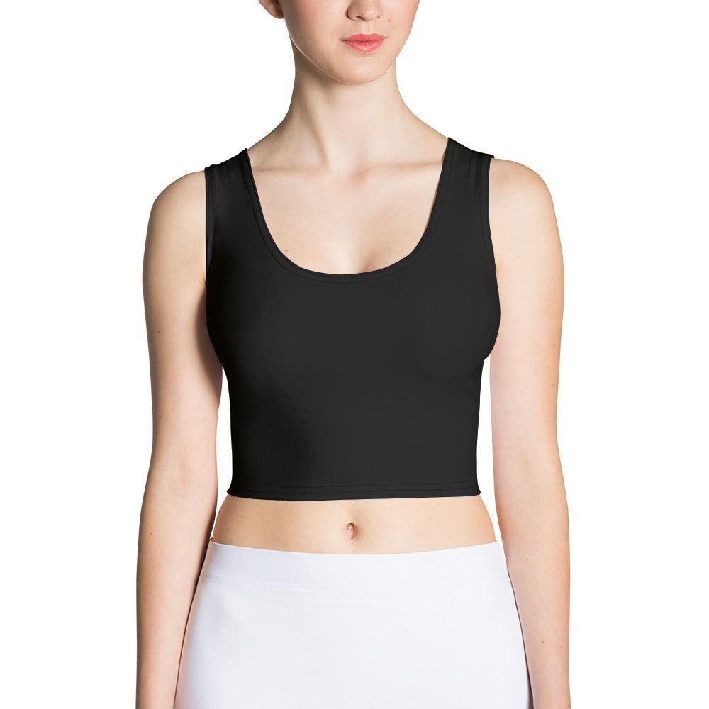 Schwarzes Damen Crop Top Crop Top 39.99 Crop, Damen, Schwarz, Top JLR Design