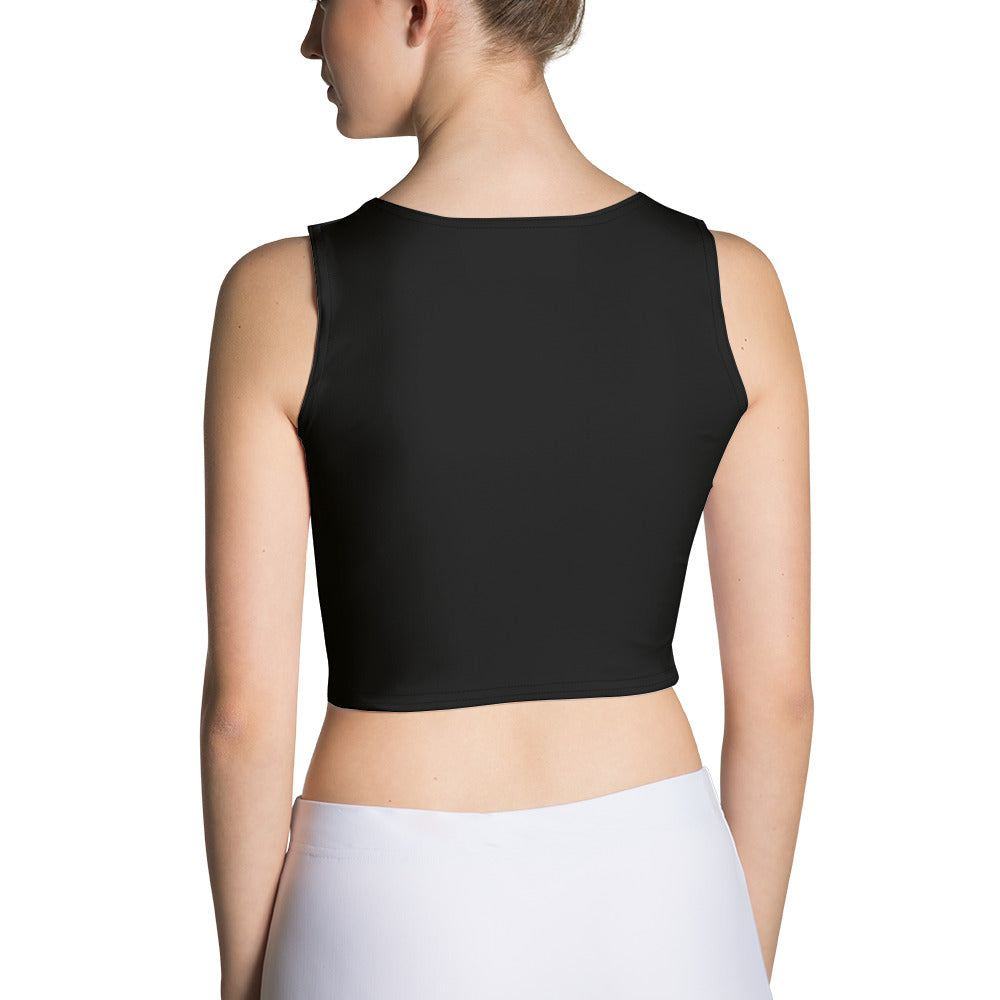 Schwarzes Damen Crop Top Crop Top 39.99 Crop, Damen, Schwarz, Top JLR Design