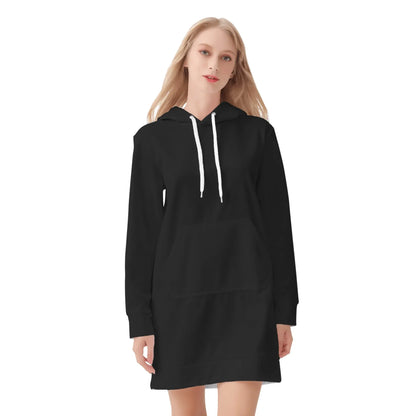 schwarzer-velvet-hoodie-dress-hoodiekleid-jlr-design-43468 - JLR Design