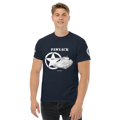 Schwerer amerikanischer Panzer Pawlack Mastery T-Shirt sw T-Shirt 29.99 Herren, Mastery, Pawlack, schwer, T-Shirt, Tanks, Thunder, War, World JLR Design