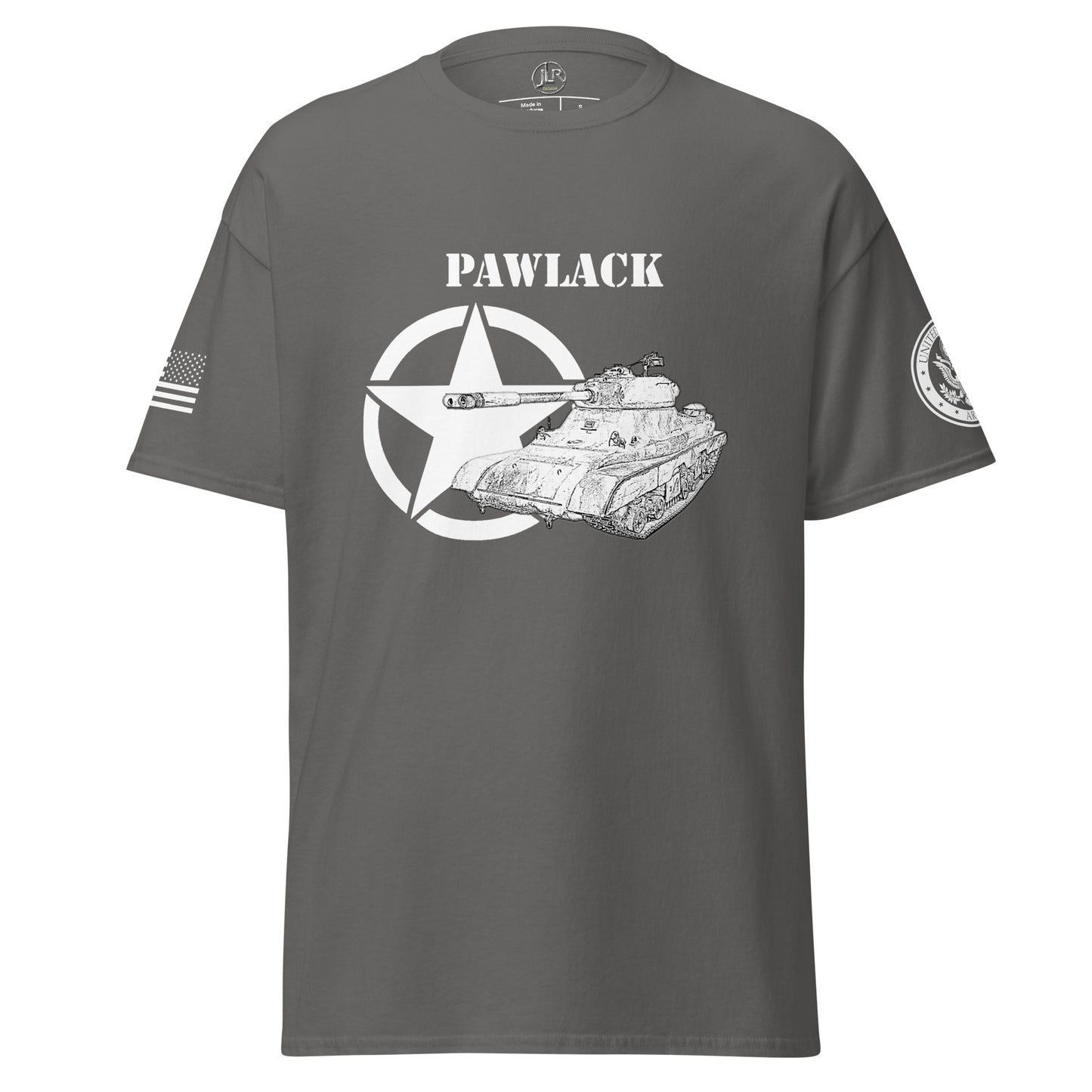 Schwerer amerikanischer Panzer Pawlack T-Shirt sw T-Shirt JLR Design