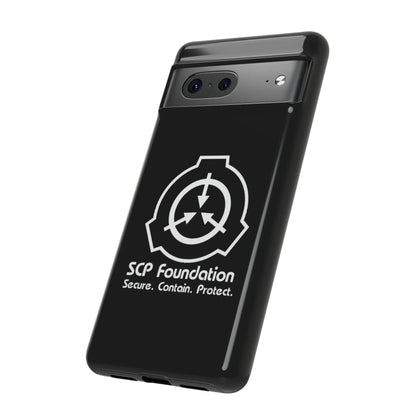 google-pixel-scp-foundation-schwarz-cover-phone-case-jlr-design-13638 - JLR Design
