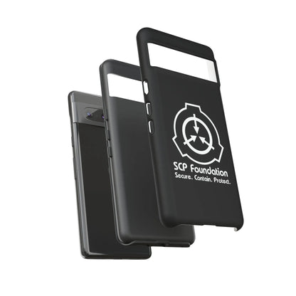 scp-foundation-schwarz-handyhulle-google-pixel-2-3-4-5-6-7-8-9-a-xl-pro-5g-phone-case-jlr-design-91373 - JLR Design