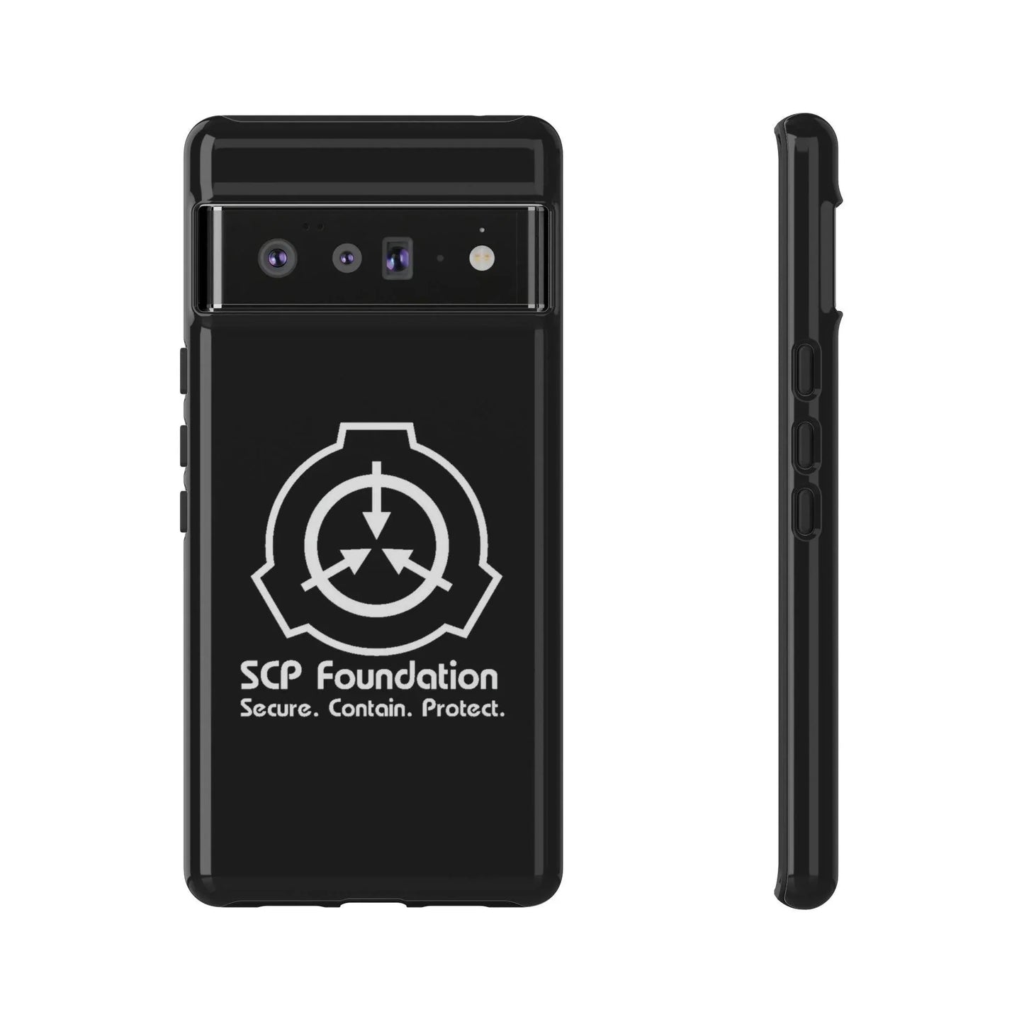 scp-foundation-schwarz-handyhulle-google-pixel-2-3-4-5-6-7-8-9-a-xl-pro-5g-phone-case-jlr-design-89652 - JLR Design