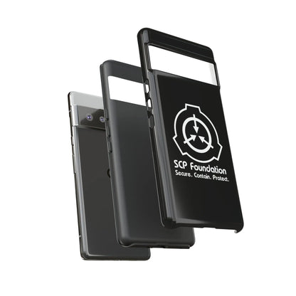 scp-foundation-schwarz-handyhulle-google-pixel-2-3-4-5-6-7-8-9-a-xl-pro-5g-phone-case-jlr-design-72621 - JLR Design