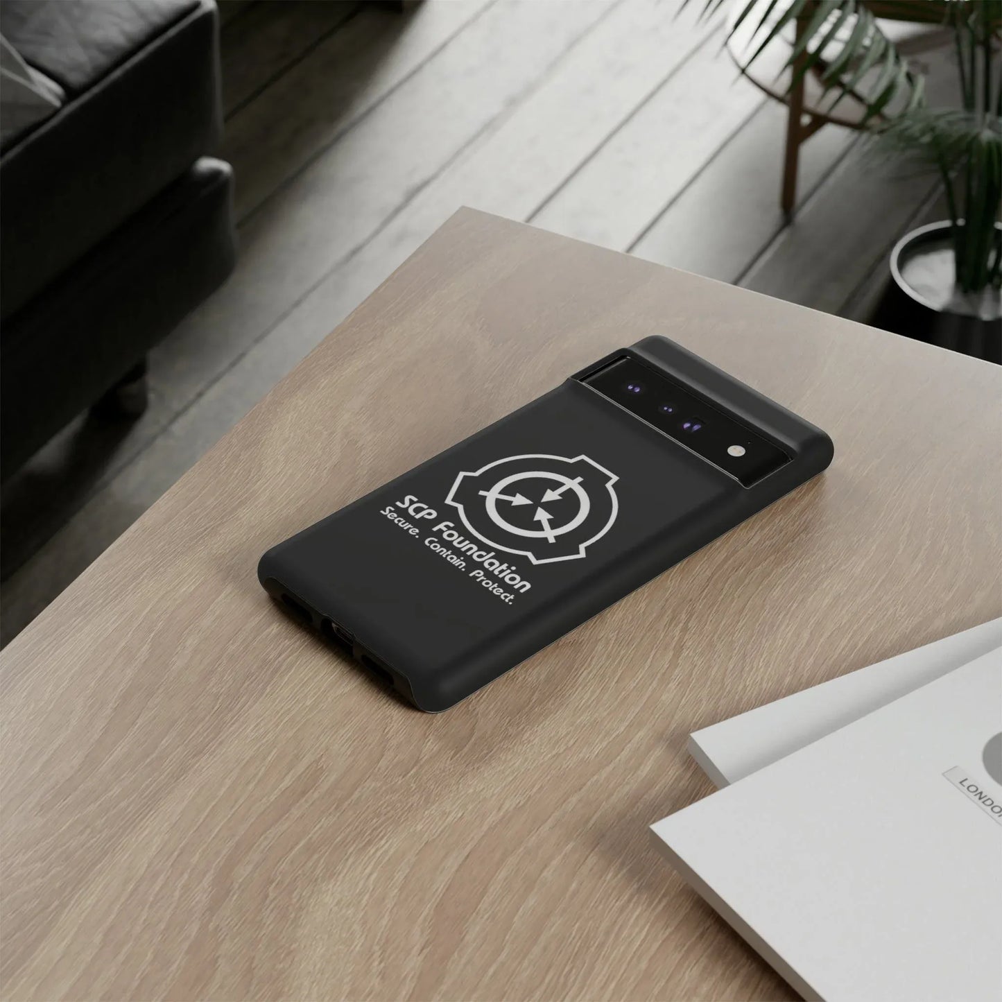 scp-foundation-schwarz-handyhulle-google-pixel-2-3-4-5-6-7-8-9-a-xl-pro-5g-phone-case-jlr-design-25856 - JLR Design