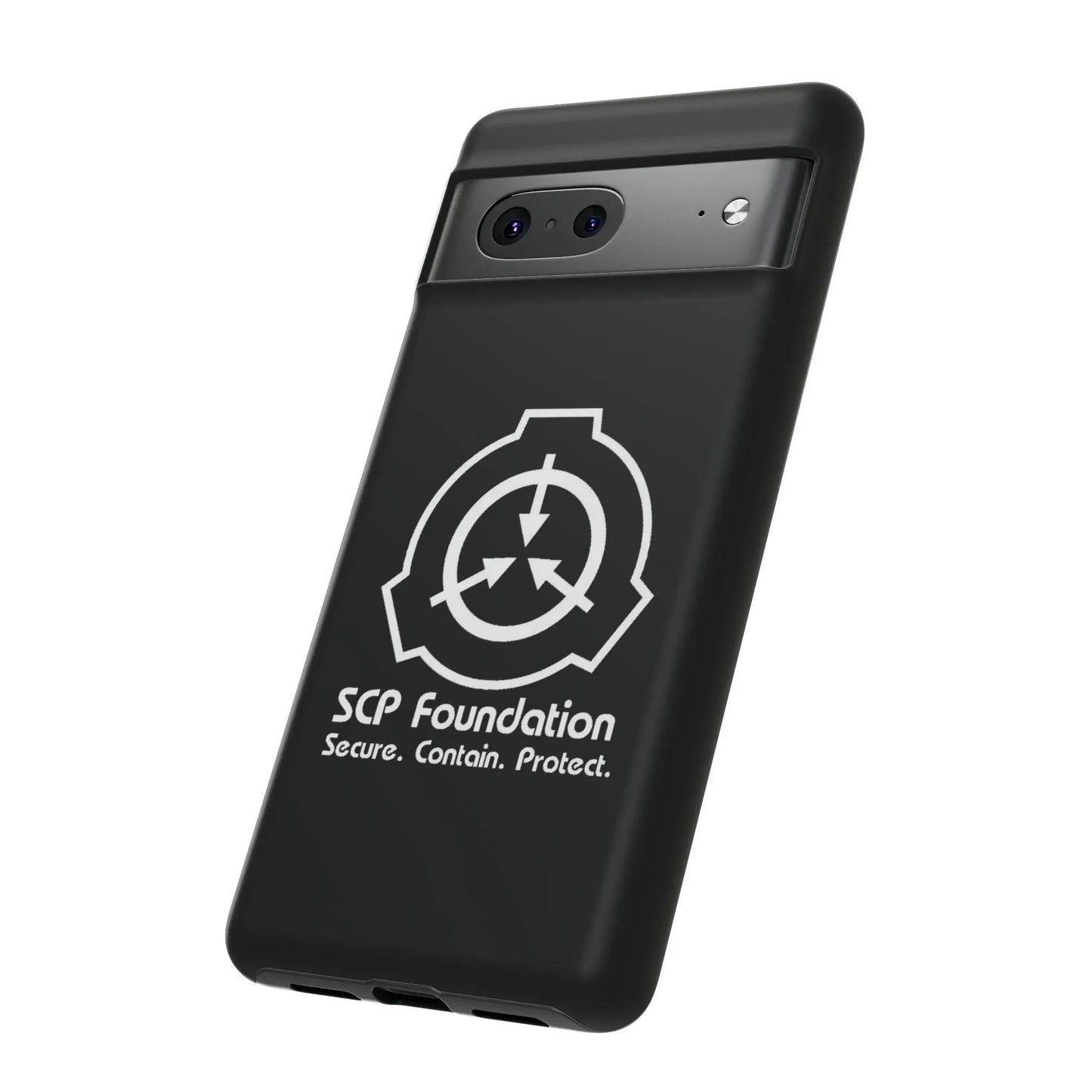 google-pixel-scp-foundation-schwarz-cover-phone-case-jlr-design-37325 - JLR Design