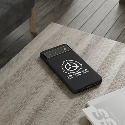 scp-foundation-schwarz-handyhulle-google-pixel-2-3-4-5-6-7-8-9-a-xl-pro-5g-phone-case-jlr-design-20219 - JLR Design
