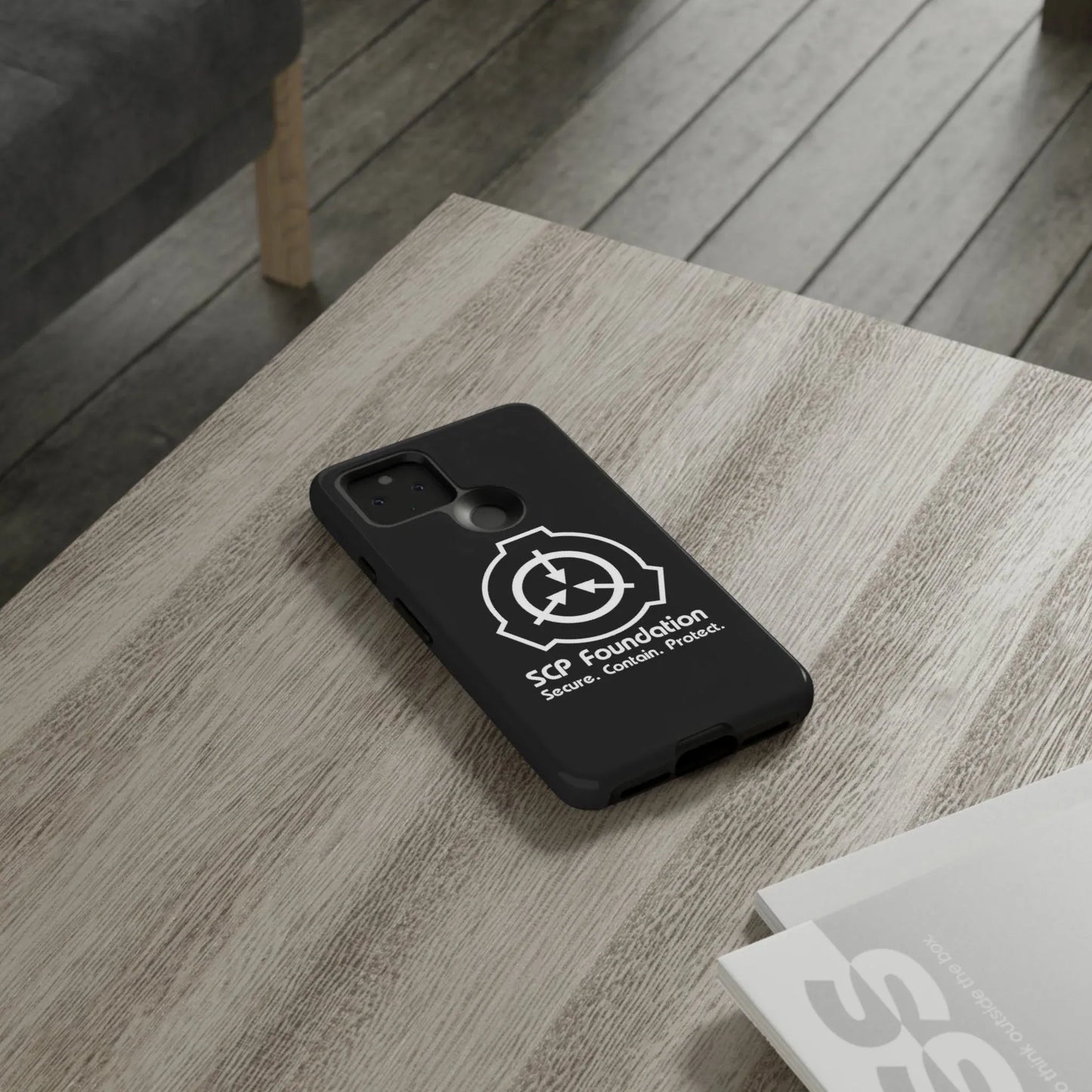 scp-foundation-schwarz-handyhulle-google-pixel-2-3-4-5-6-7-8-9-a-xl-pro-5g-phone-case-jlr-design-20369 - JLR Design