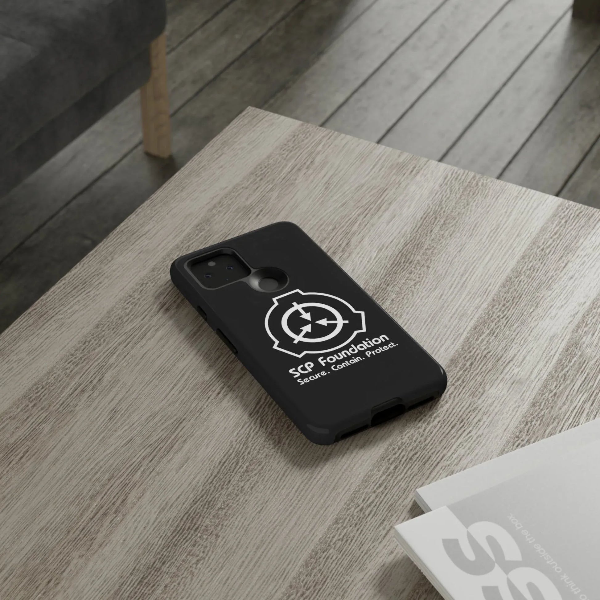 scp-foundation-schwarz-handyhulle-google-pixel-2-3-4-5-6-7-8-9-a-xl-pro-5g-phone-case-jlr-design-20369 - JLR Design