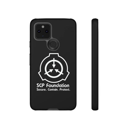 scp-foundation-schwarz-handyhulle-google-pixel-2-3-4-5-6-7-8-9-a-xl-pro-5g-phone-case-jlr-design-13458 - JLR Design