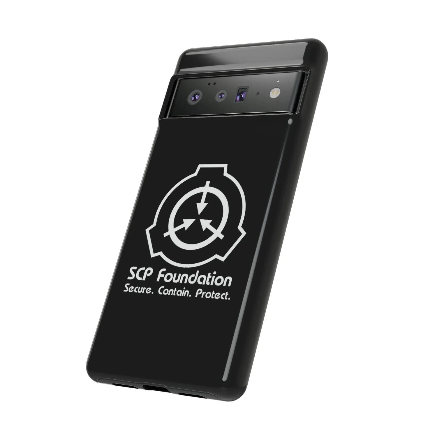 google-pixel-scp-foundation-schwarz-cover-phone-case-jlr-design-68992 - JLR Design