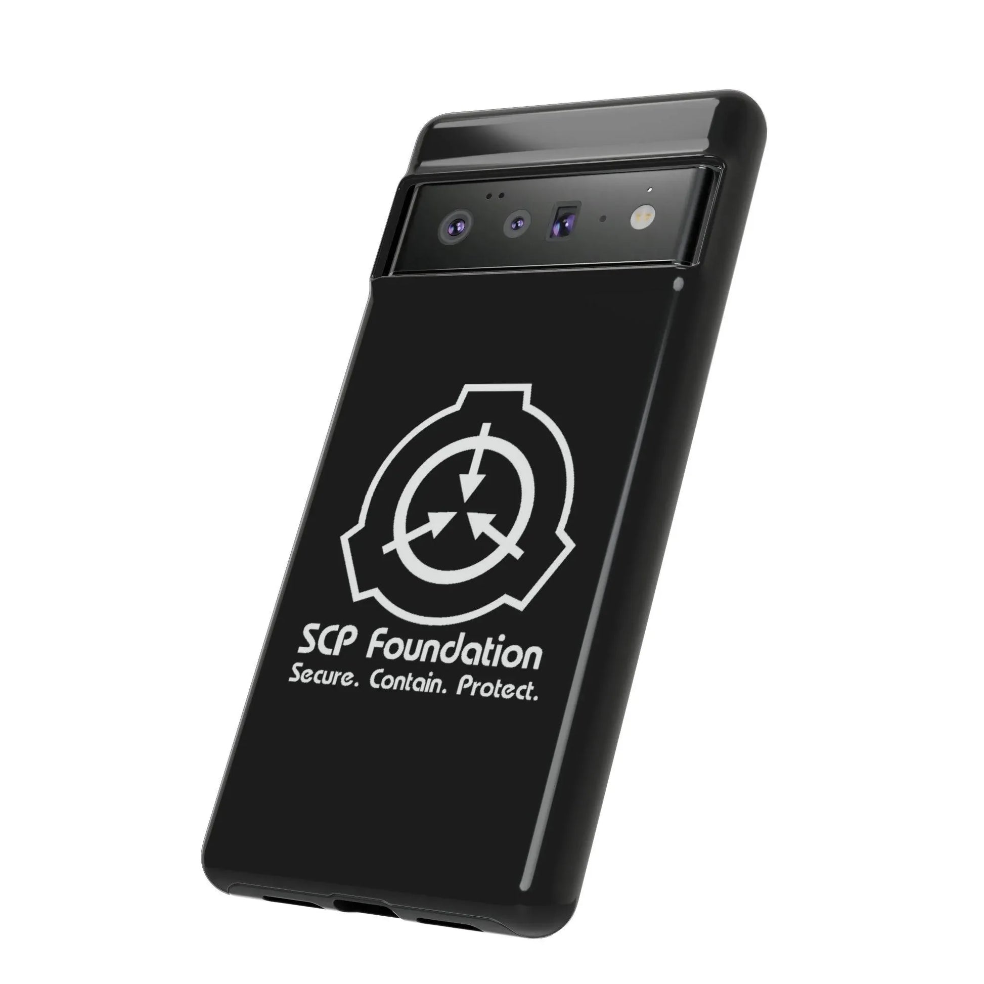 google-pixel-scp-foundation-schwarz-cover-phone-case-jlr-design-68992 - JLR Design