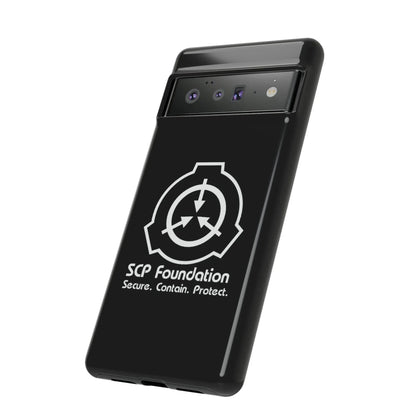 google-pixel-scp-foundation-schwarz-cover-phone-case-jlr-design-68992 - JLR Design