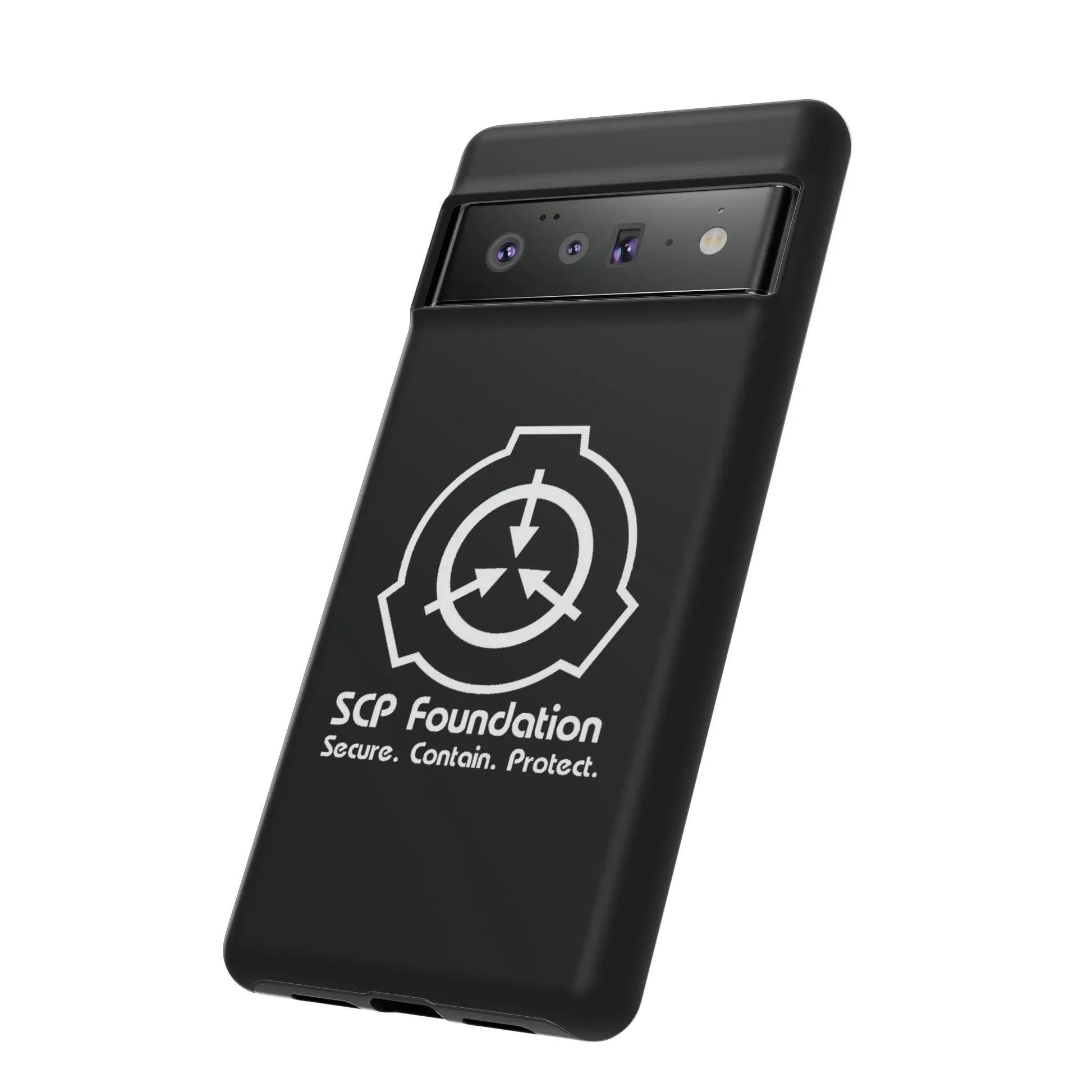 google-pixel-scp-foundation-schwarz-cover-phone-case-jlr-design-97218 - JLR Design