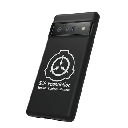google-pixel-scp-foundation-schwarz-cover-phone-case-jlr-design-97218 - JLR Design
